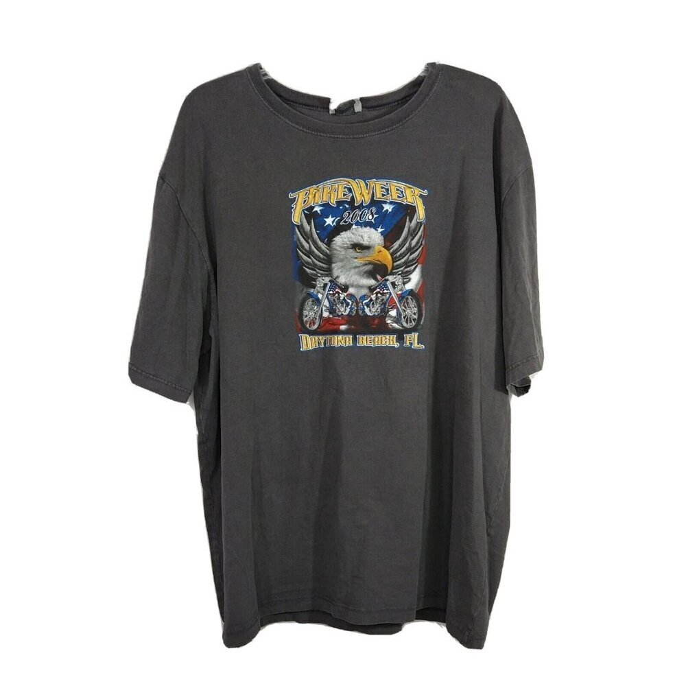 Urban Pipeline 2008 Bike Week Daytona Beach, FL T-Shirt Men Size XXL Grey - Picture 3 of 6